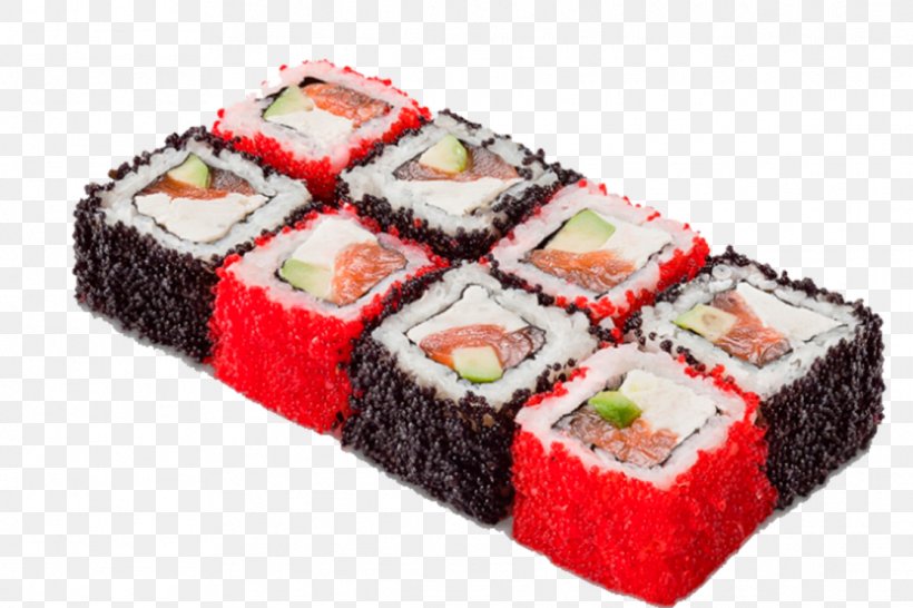 Sushi Makizushi California Roll Smoked Salmon Tobiko, PNG, 1114x743px, Sushi, Asian Food, Atlantic Salmon, Avocado, California Roll Download Free