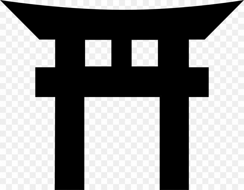 Torii Shinto Symbol, PNG, 3678x2874px, Torii, Black, Black And White, Cross, Monochrome Download Free