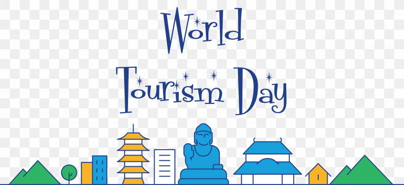 World Tourism Day Travel, PNG, 3000x1376px, World Tourism Day, Diagram, Geometry, Line, Logo Download Free