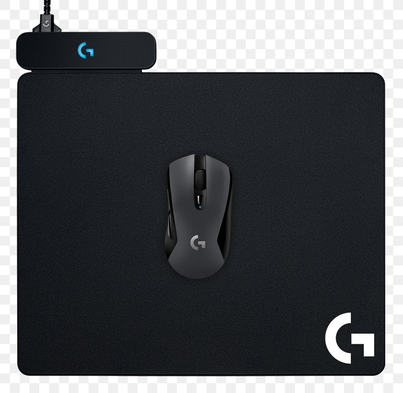 Computer Mouse Logitech Powerplay Wireless Charging System For Select Logitech Gaming Mice Logitech G903 Mouse Mats, PNG, 800x800px, Computer Mouse, Ac Adapter, Computer, Computer Accessory, Computer Component Download Free