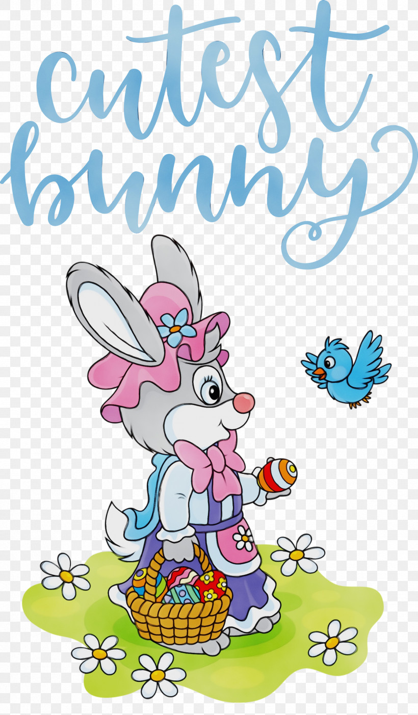 Easter Bunny, PNG, 1753x3000px, Cutest Bunny, Bugs Bunny, Cartoon, Easter Bunny, Easter Day Download Free