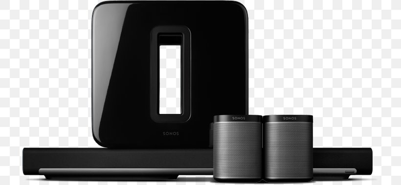 Play:1 Home Theater Systems Sonos PLAYBAR 5.1 Surround Sound, PNG, 727x379px, 51 Surround Sound, Home Theater Systems, Electronics, Gadget, Loudspeaker Download Free