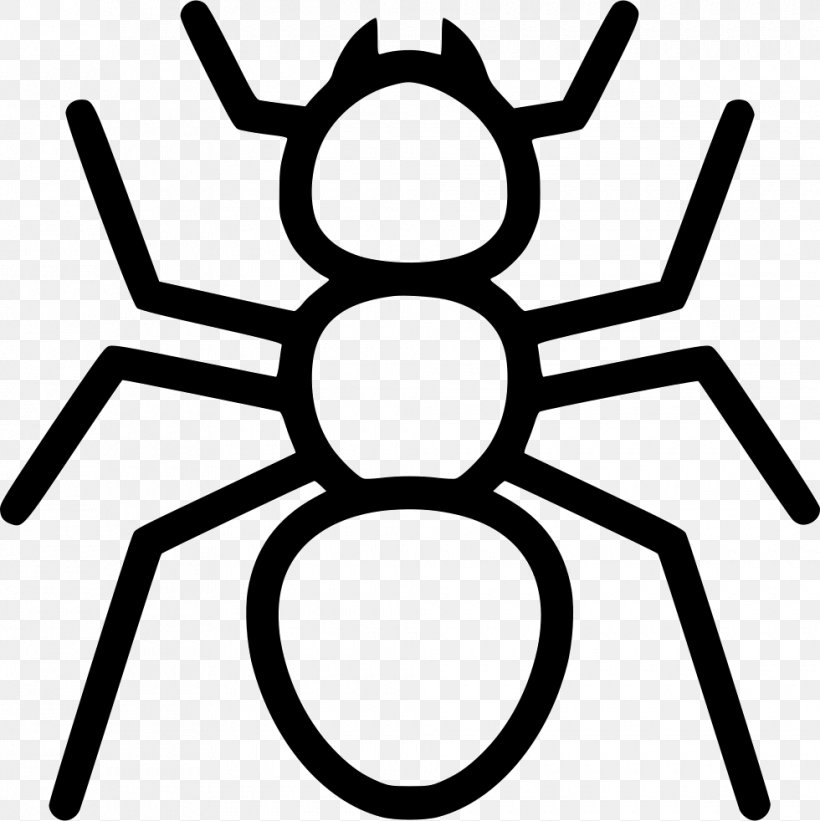 Carpenter Ants Signs, PNG, 980x982px, Ant, Black And White, Icon Design, Icons8, Monochrome Photography Download Free