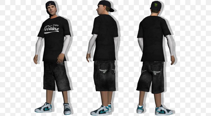 Grand Theft Auto: San Andreas Maillot Sleeve T-shirt Shoulder, PNG, 640x452px, Grand Theft Auto San Andreas, Abdomen, Christmas, Clothing, Grand Theft Auto Download Free