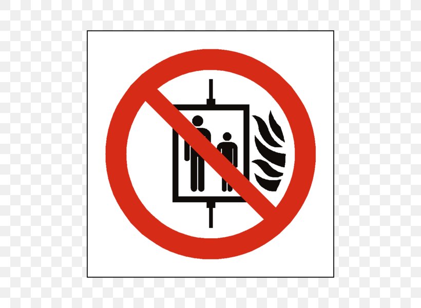 Sign Safety Elevator Fire Symbol, PNG, 600x600px, Sign, Area, Brand, Elevator, Emergency Download Free