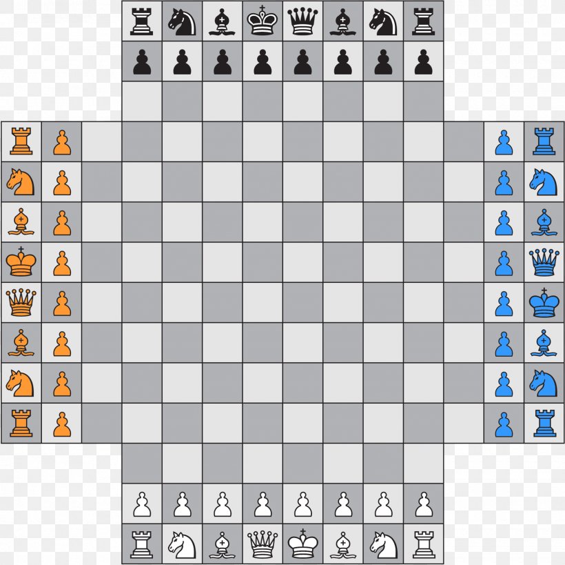 Four-player Chess Chess Variant Free 4 Player Chess Game, PNG, 1600x1600px, Fourplayer Chess, Android, Area, Board Game, Chaturanga Download Free