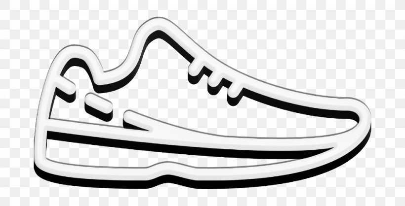Linear Detailed Travel Elements Icon Sneakers Icon, PNG, 984x502px, Linear Detailed Travel Elements Icon, Fashion, Line Art, Logo, Meter Download Free