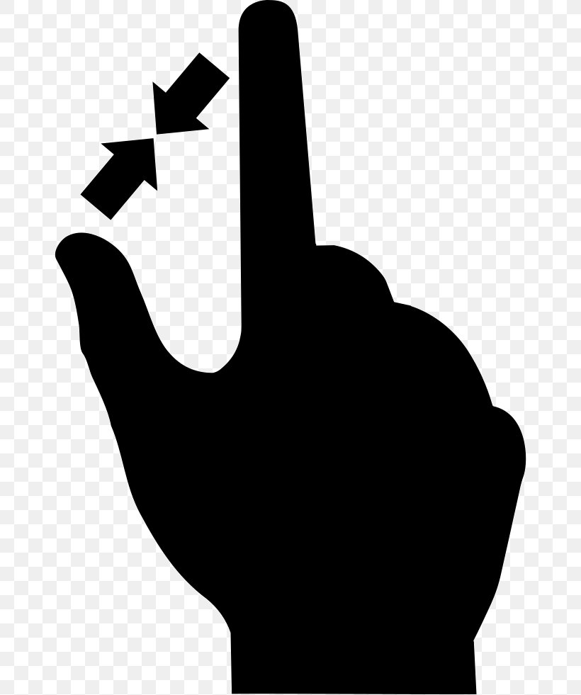 Symbol Thumb Clip Art, PNG, 666x981px, Symbol, Black And White, Finger, Gesture, Hand Download Free