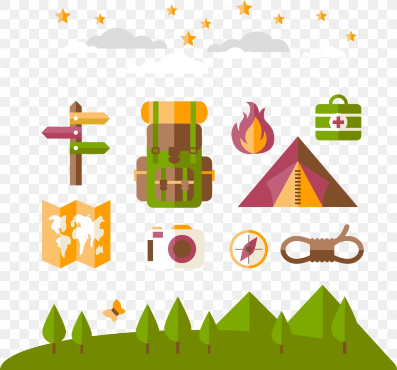 Camping Mountaineering Clip Art, PNG, 983x916px, Camping, Area, Artwork, Bidezidor Kirol, Field Trip Download Free