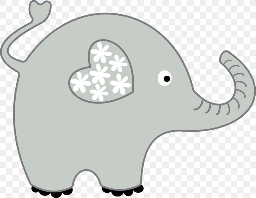 Elephant Heart Grey Clip Art, PNG, 900x698px, Elephant, Carnivoran, Cuteness, Elephants And Mammoths, Fauna Download Free