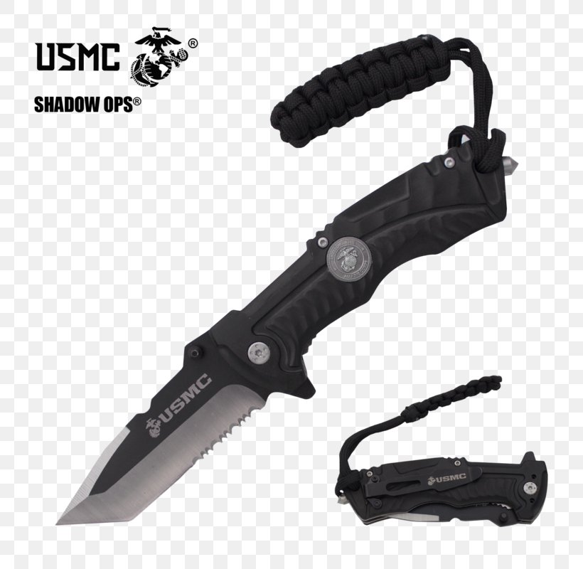Knife Hunting & Survival Knives United States Marine Corps Marines Ka-Bar, PNG, 800x800px, Knife, Blade, Bowie Knife, Cold Weapon, Combat Knives Download Free