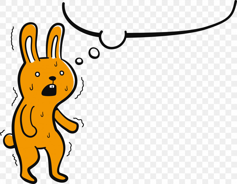 Meter Cartoon Whiskers Yellow Animal Figurine, PNG, 3000x2331px, Rabbit, Animal Figurine, Cartoon, Cartoon Rabbit, Cute Rabbit Download Free