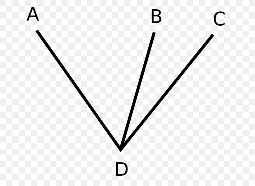 Adjacent Angle Vertical Angles Theorem Triangle, PNG, 700x600px, Adjacent Angle, Area, Bisection, Black, Black And White Download Free