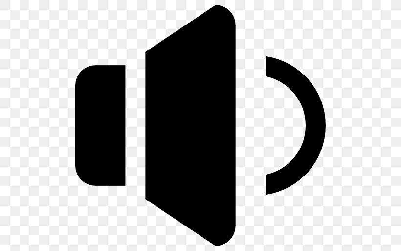 Sound Symbol, PNG, 512x512px, Sound, Black, Black And White, Brand, Logo Download Free