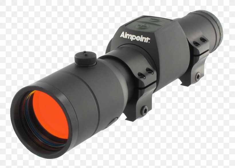Aimpoint AB Red Dot Sight Reflector Sight Firearm, PNG, 2346x1684px, Watercolor, Cartoon, Flower, Frame, Heart Download Free
