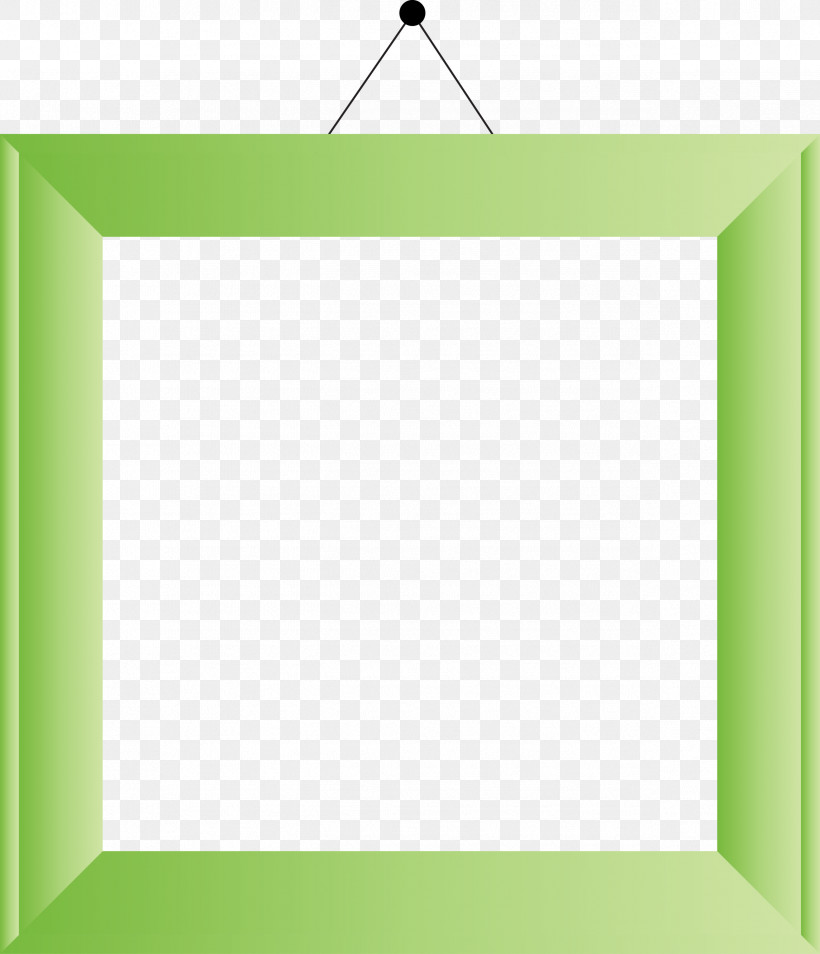 Photo Frame Picture Frame Hanging Picture Frames, PNG, 2578x3000px, Photo Frame, Angle, Area, Green, Hanging Picture Frames Download Free