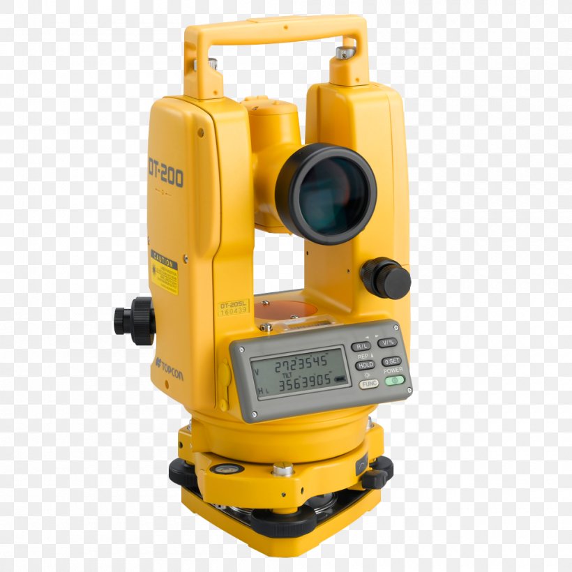 Theodolite Topcon Corporation Surveyor Total Station Angle, PNG, 1000x1000px, Theodolite, Accuracy And Precision, Bautheodolit, Electronics, Hardware Download Free