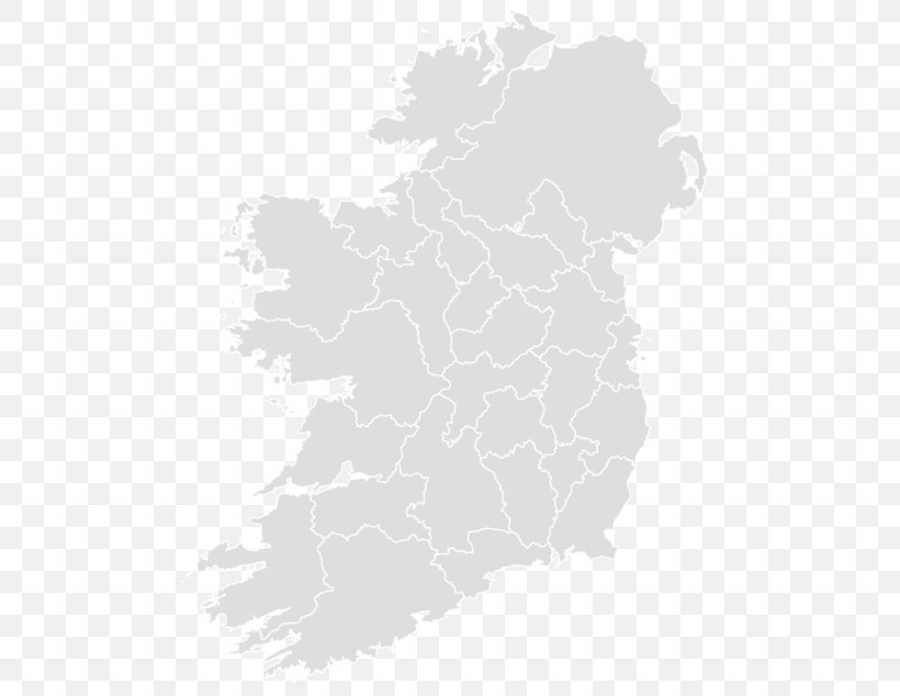 Northern Ireland Blank Map, PNG, 500x634px, Ireland, Black, Black And White, Blank Map, Location Download Free