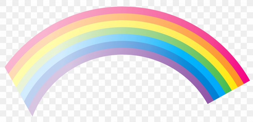 Rainbow Sky Design Graphics, PNG, 4856x2357px, Rainbow, Pink, Product Design, Sky Download Free