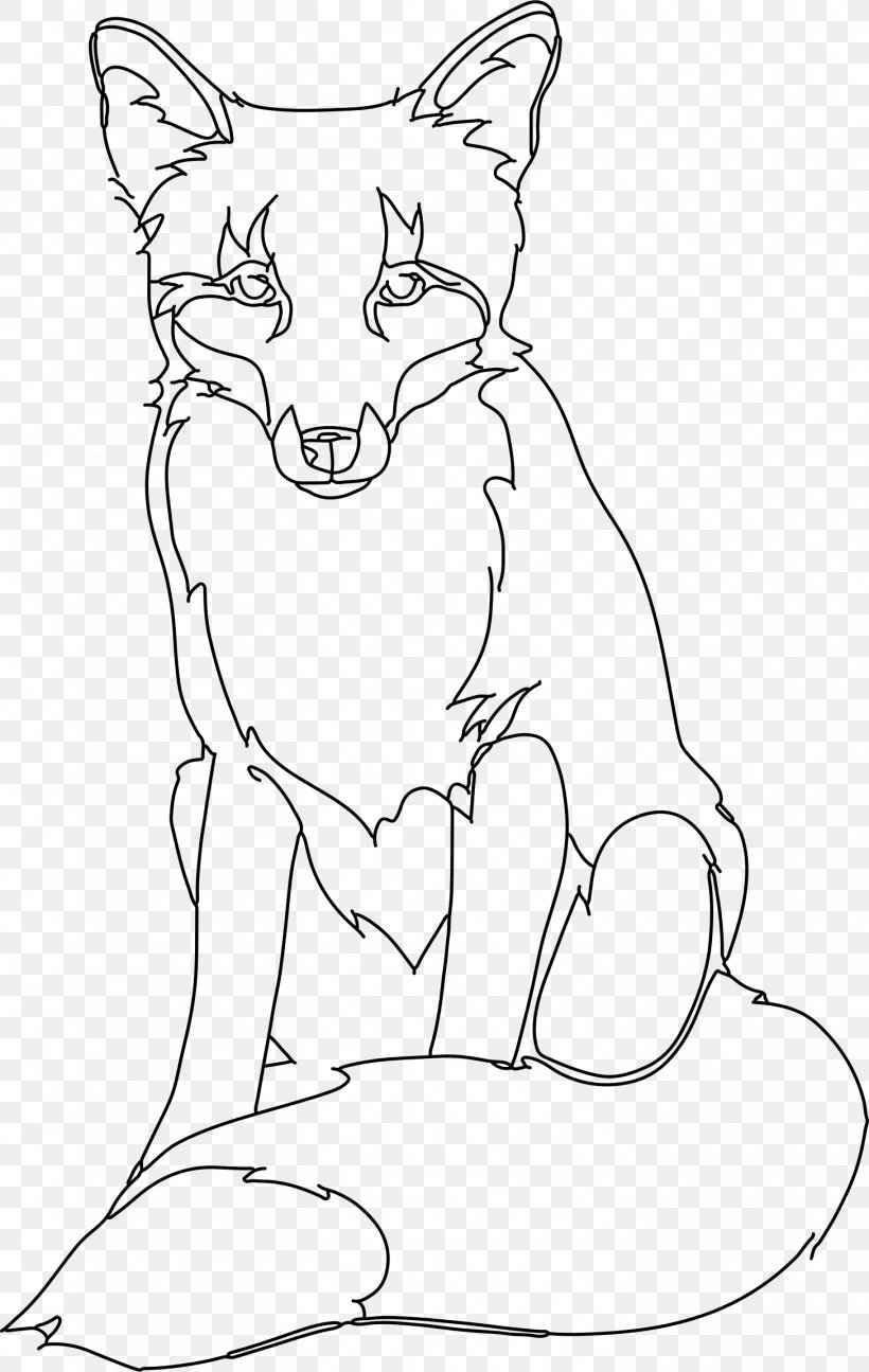 Coloring Book Red Fox, PNG, 1457x2302px, Coloring Book, Art, Artwork, Black And White, Carnivoran Download Free
