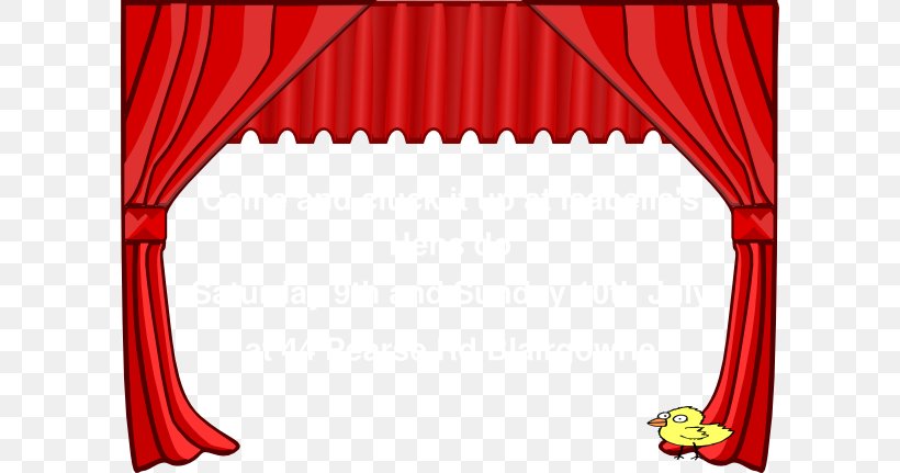 Theater Drapes And Stage Curtains Clip Art, PNG, 600x431px, Stage, Curtain, Drama, Free Content, Heart Download Free