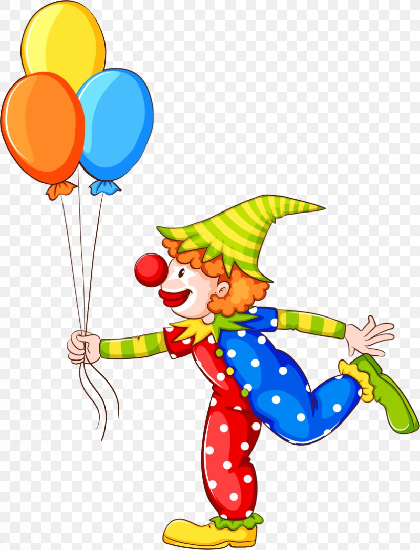 Drawing Clown Royalty-free, PNG, 824x1080px, Drawing, Animation, Baby Toys, Balloon, Clown Download Free