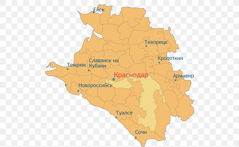 Krasnodar Krais Of Russia Map Image Gelendzhik Bay, PNG, 525x503px, Krasnodar, Blank Map, Ecoregion, Geographic Information System, Krais Of Russia Download Free