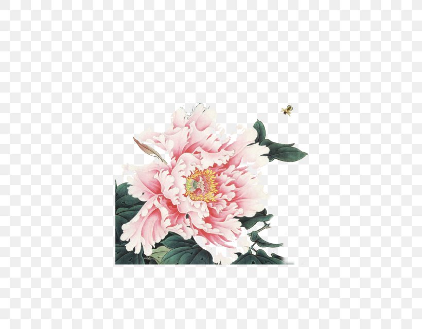 Paint By Number Chinese Painting Peony Art, PNG, 640x640px, Paint By Number, Art, Artificial Flower, Canvas, Canvas Print Download Free