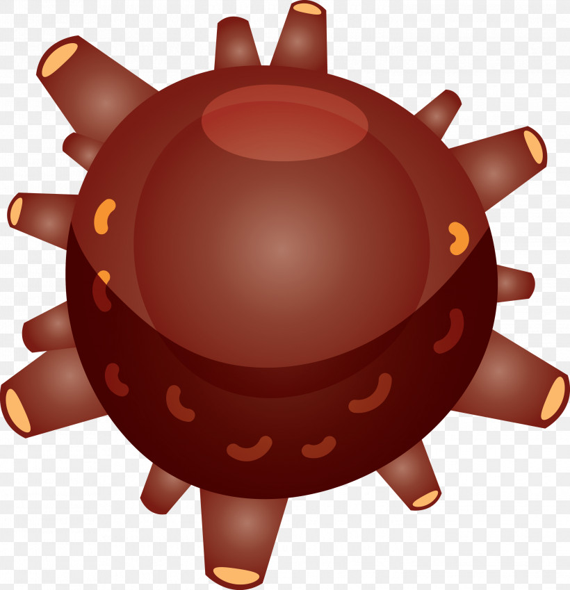 Coronavirus COVID Virus, PNG, 2896x3000px, Coronavirus, Animation, Cartoon, Corona, Covid Download Free