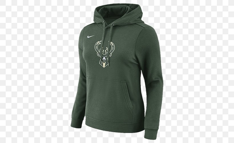Hoodie Milwaukee Bucks T-shirt Sweater Nike, PNG, 500x500px, Hoodie, Adidas, Bluza, Clothing, Crew Neck Download Free
