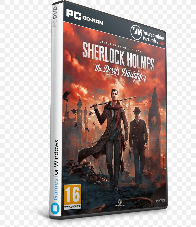 Sherlock Holmes: The Devil's Daughter PlayStation 4 Video Game The Technomancer, PNG, 620x950px, Playstation 4, Action Figure, Action Film, Computer Software, Dvd Download Free