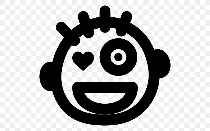 Smiley Icon Design Emoticon Clip Art, PNG, 512x512px, Smiley, Black And White, Emoticon, Face, Facial Expression Download Free