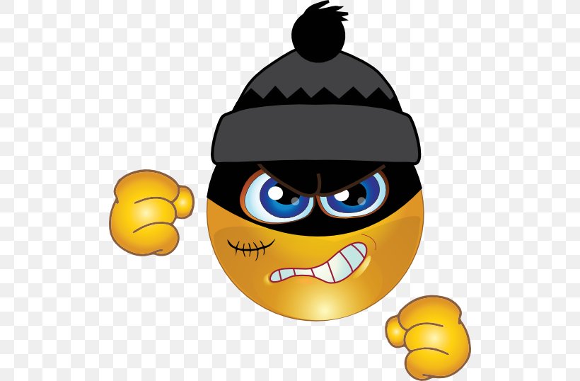 Smiley Emoticon YouTube Theft Clip Art, PNG, 512x538px, Smiley, Burglary, Character, Crime, Emoji Download Free