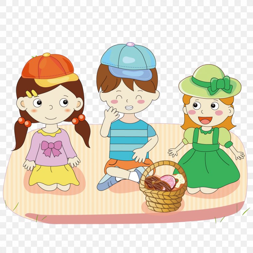 Child Illustration, PNG, 1000x1000px, Child, Art, Cartoon, Fictional Character, Food Download Free