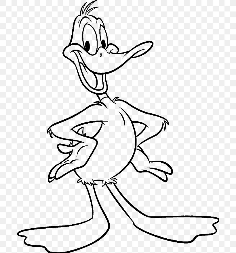Daffy Duck Bugs Bunny Colouring Pages Coloring Book, PNG, 700x882px, Daffy Duck, Acme Corporation, Animated Cartoon, Arm, Art Download Free