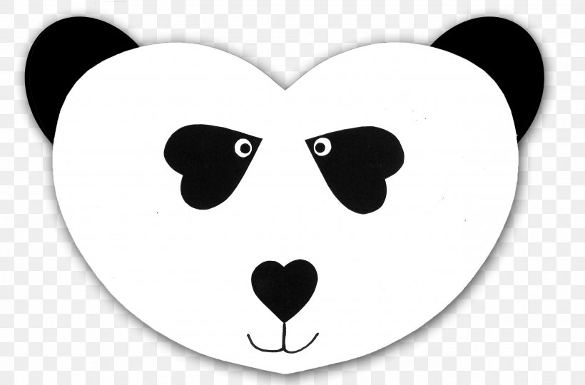 Giant Pandas Around The World Heart Chengdu Research Base Of Giant Panda Breeding Craft, PNG, 2592x1707px, Watercolor, Cartoon, Flower, Frame, Heart Download Free