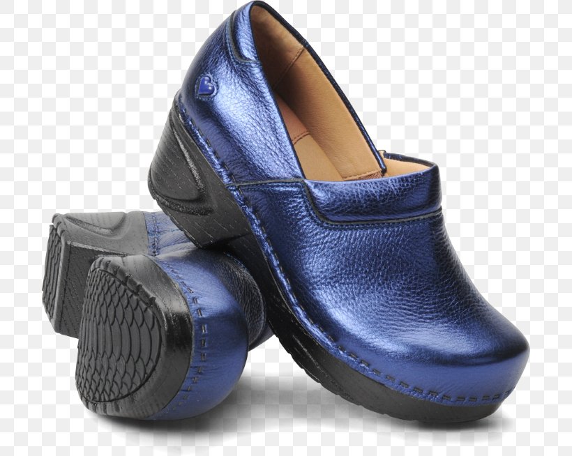 Nurse Mates Bryar Women's Slip On Slip-on Shoe Blue Black, PNG, 700x654px, Shoe, Black, Blue, Clog, Cobalt Blue Download Free