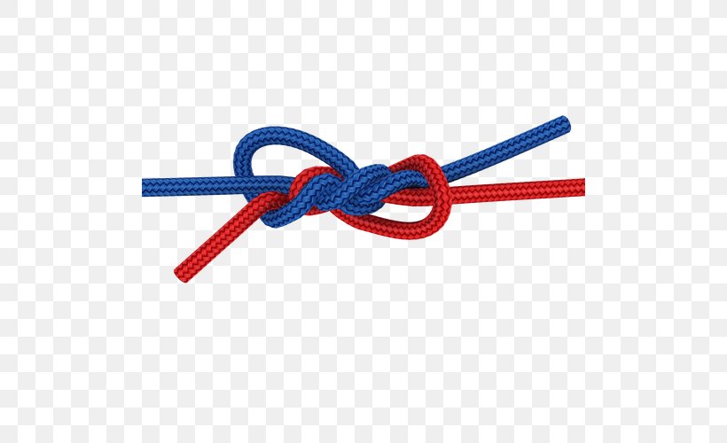 Rope Figure-eight Knot Flemish Bend Stevedore Knot, PNG, 500x500px, Rope, Body Jewelry, Bowstring, Electric Blue, Figureeight Knot Download Free