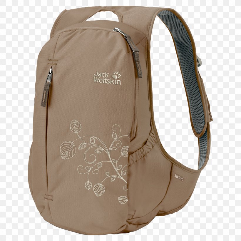 Backpack Jack Wolfskin Handbag Hiking, PNG, 1024x1024px, Backpack, Bag, Beige, Briefcase, Brown Download Free