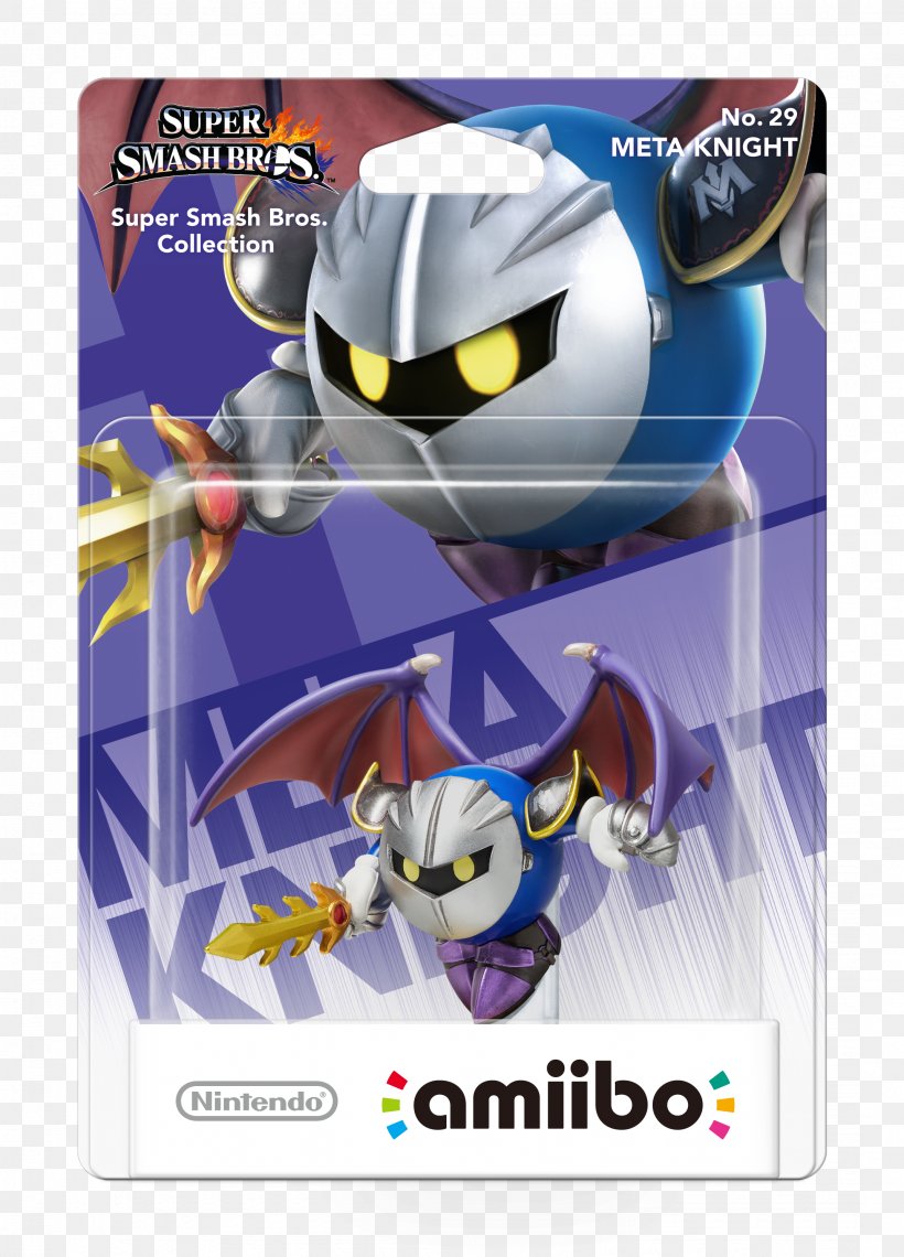 Meta Knight Super Smash Bros. For Nintendo 3DS And Wii U, PNG, 2146x2986px, Meta Knight, Action Figure, Amiibo, Computer Software, Fictional Character Download Free