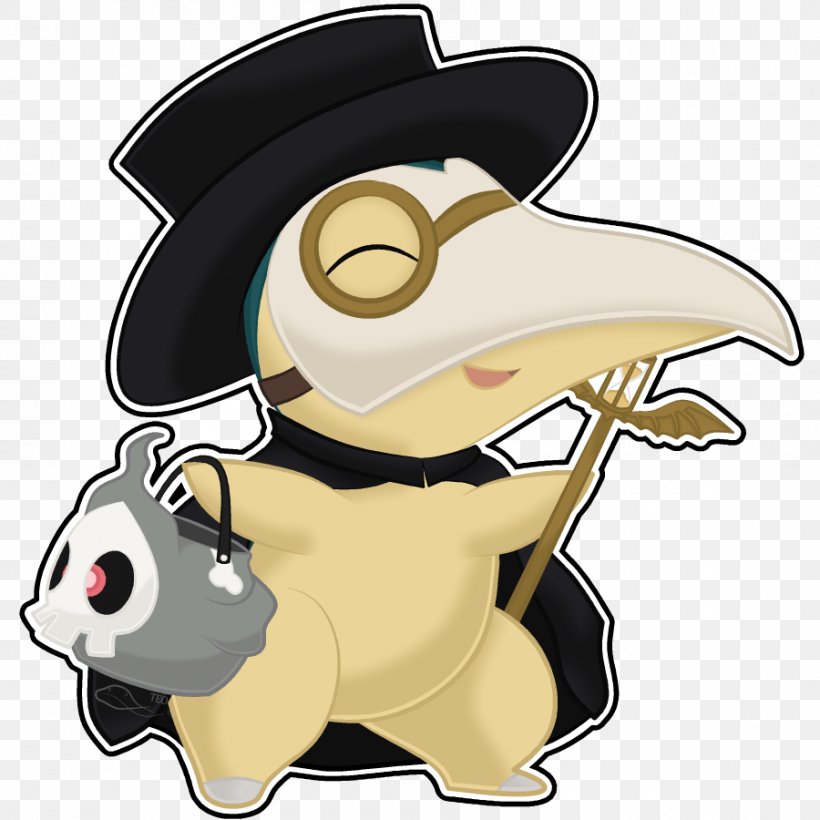 Plague Doctor Cyndaquil Pokémon GO Bubonic Plague, PNG, 900x900px, Plague Doctor, Bear, Bubonic Plague, Carnivoran, Cartoon Download Free