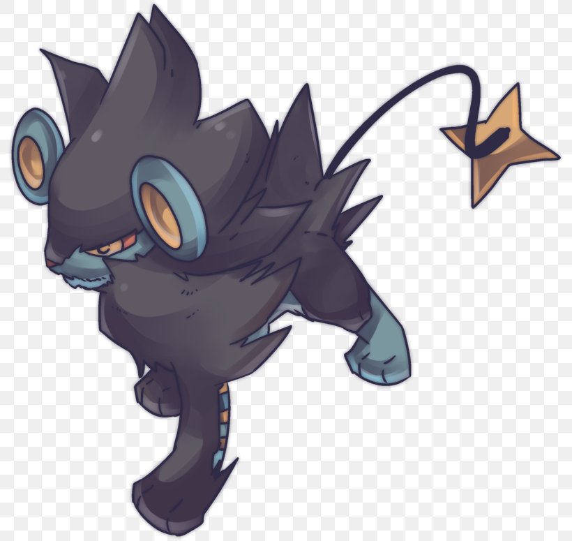 Pokémon Luxray Fan Art Pixel Art, PNG, 800x775px, Watercolor, Cartoon, Flower, Frame, Heart Download Free