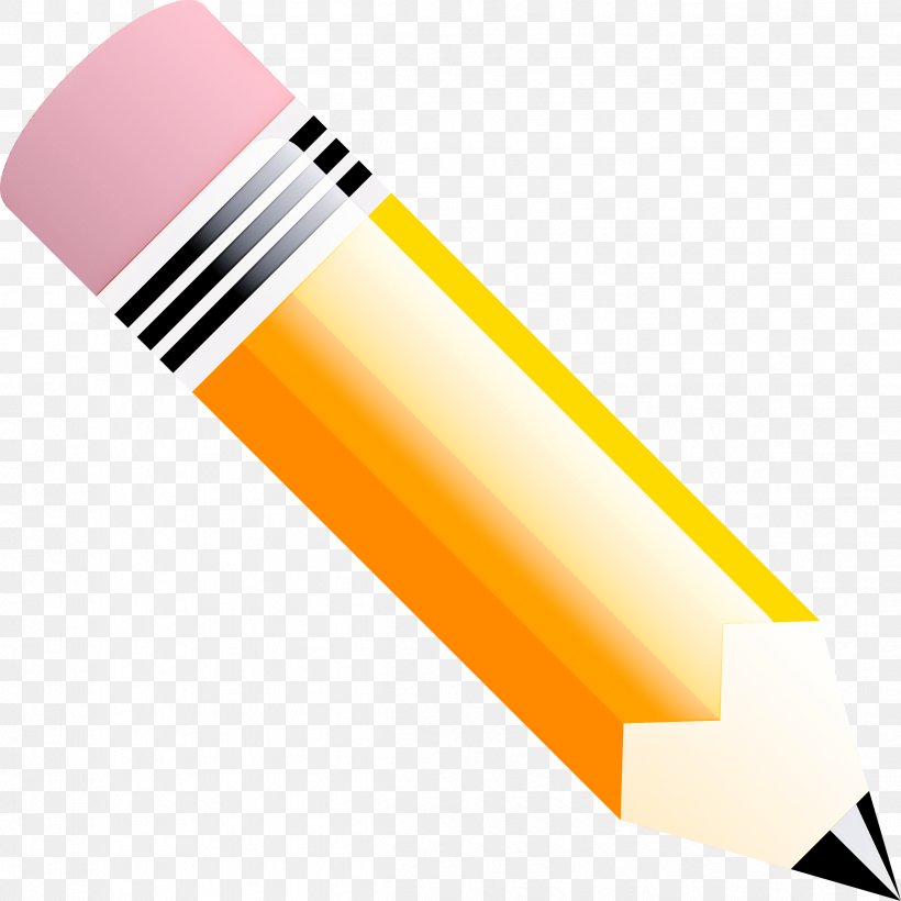 Yellow Line Pencil Writing Implement Office Supplies, PNG, 2399x2400px, Yellow, Office Supplies, Pencil, Writing Implement Download Free