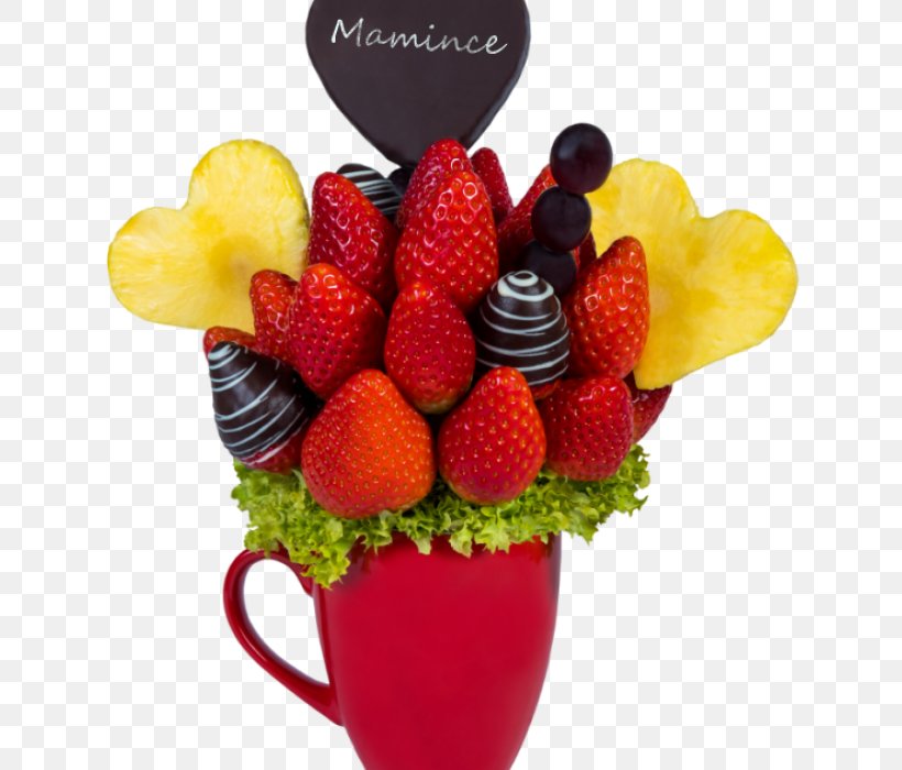 Gift Frutiko.cz Flower Bouquet Mother's Day Chocolate, PNG, 750x700px, Gift, Berry, Chocolate, Cut Flowers, Diet Food Download Free