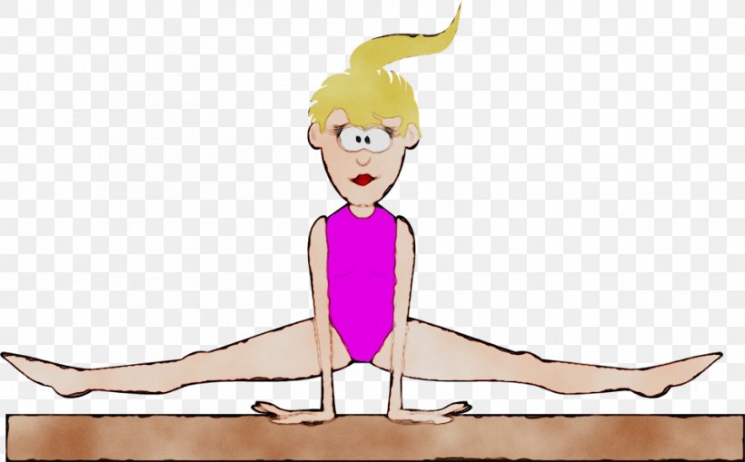 Gymnastics Clip Art Drawing Cartoon, PNG, 958x595px, Gymnastics, Animation, Art, Artistic Gymnastics, Balance Download Free