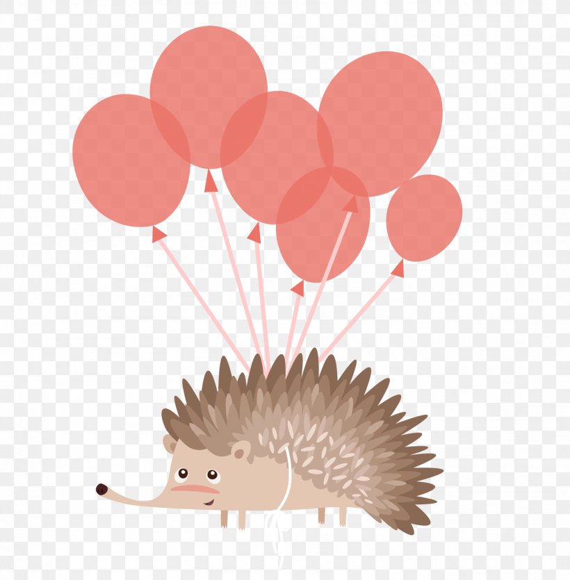 Hedgehog Birthday Cake Balloon Greeting Card, PNG, 1506x1534px, Hedgehog, Balloon, Birthday, Birthday Cake, Birthday Card Download Free