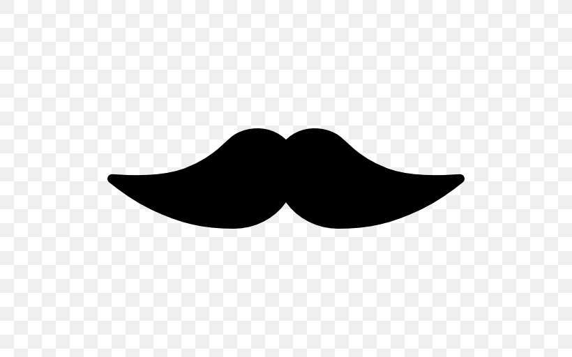 Moustache Barber Hair Clip Art, PNG, 512x512px, Moustache, Barber, Beard, Black, Black And White Download Free