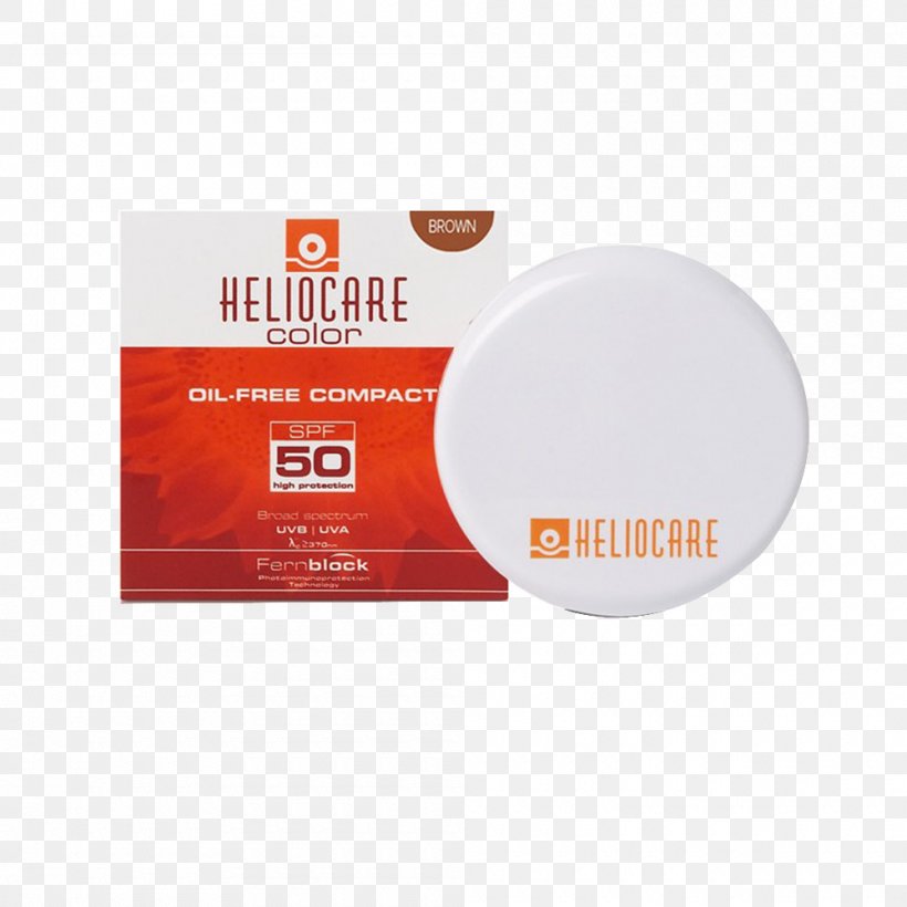 Sunscreen Heliocare Color Gelcream SPF50 50ml Heliocare Oil-Free Compact SPF50 Skin Heliocare Color Compact Oil-Free SPF 50 Broad Spectrum UVB/UVA, PNG, 1000x1000px, Sunscreen, Color, Cosmetics, Oil, Orange Download Free