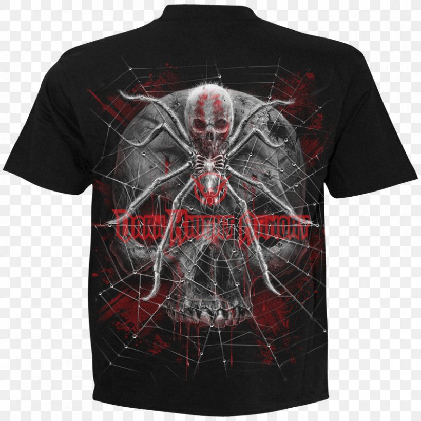 T-shirt Hoodie Spider Skull, PNG, 850x850px, Tshirt, Bluza, Bone, Brand, Clothing Download Free