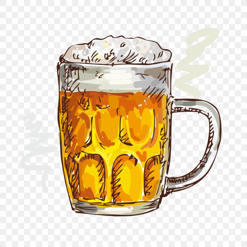 Beer Tea Vector Graphics Hops Common Hop, PNG, 1654x1654px, Beer, Alcoholic Beverages, Beer Glass, Beer Stein, Brewing Download Free